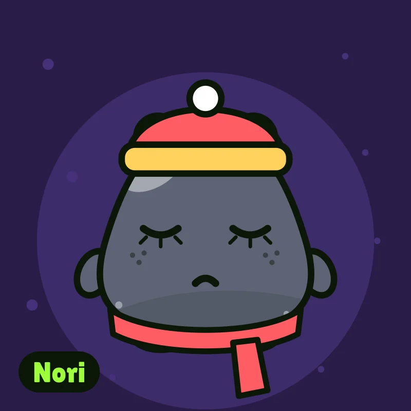 Nori, a sample Gubbi made in the Creator