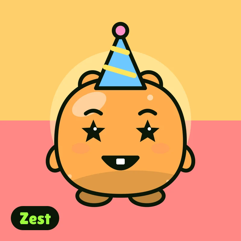 Zest, a sample Gubbi made in the Creator